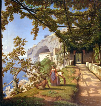 Vue de Capri - Theodore Caruelle d Aligny